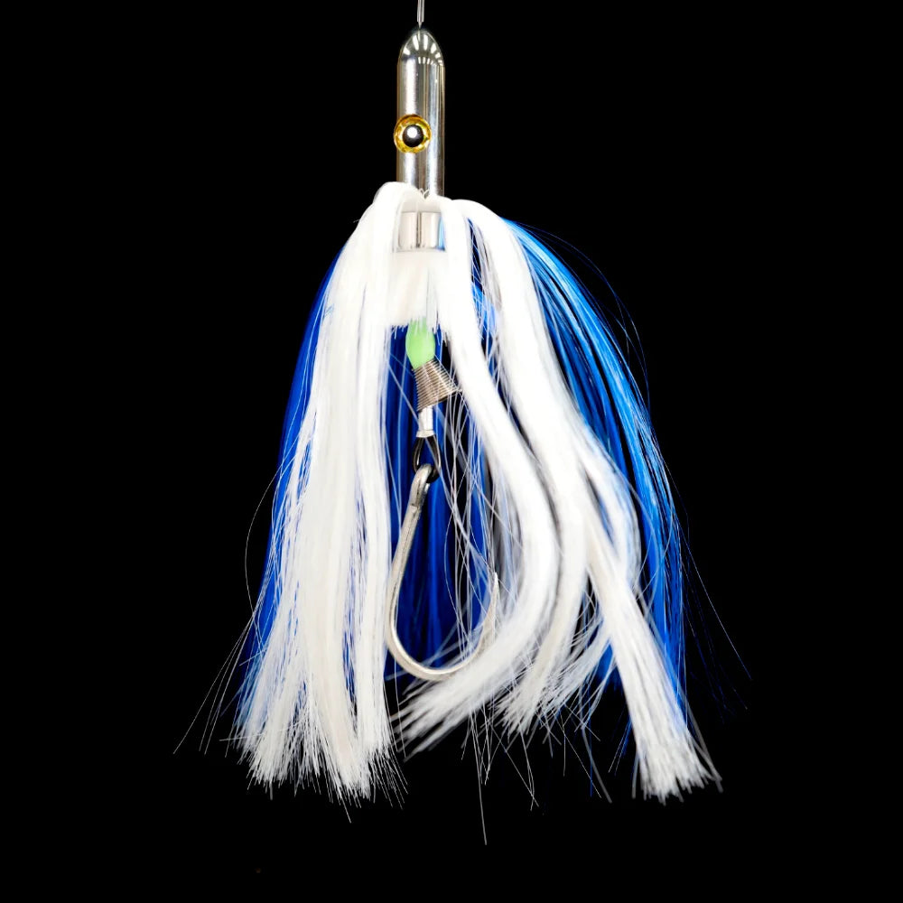 Dead Bait Rig - White & Blue