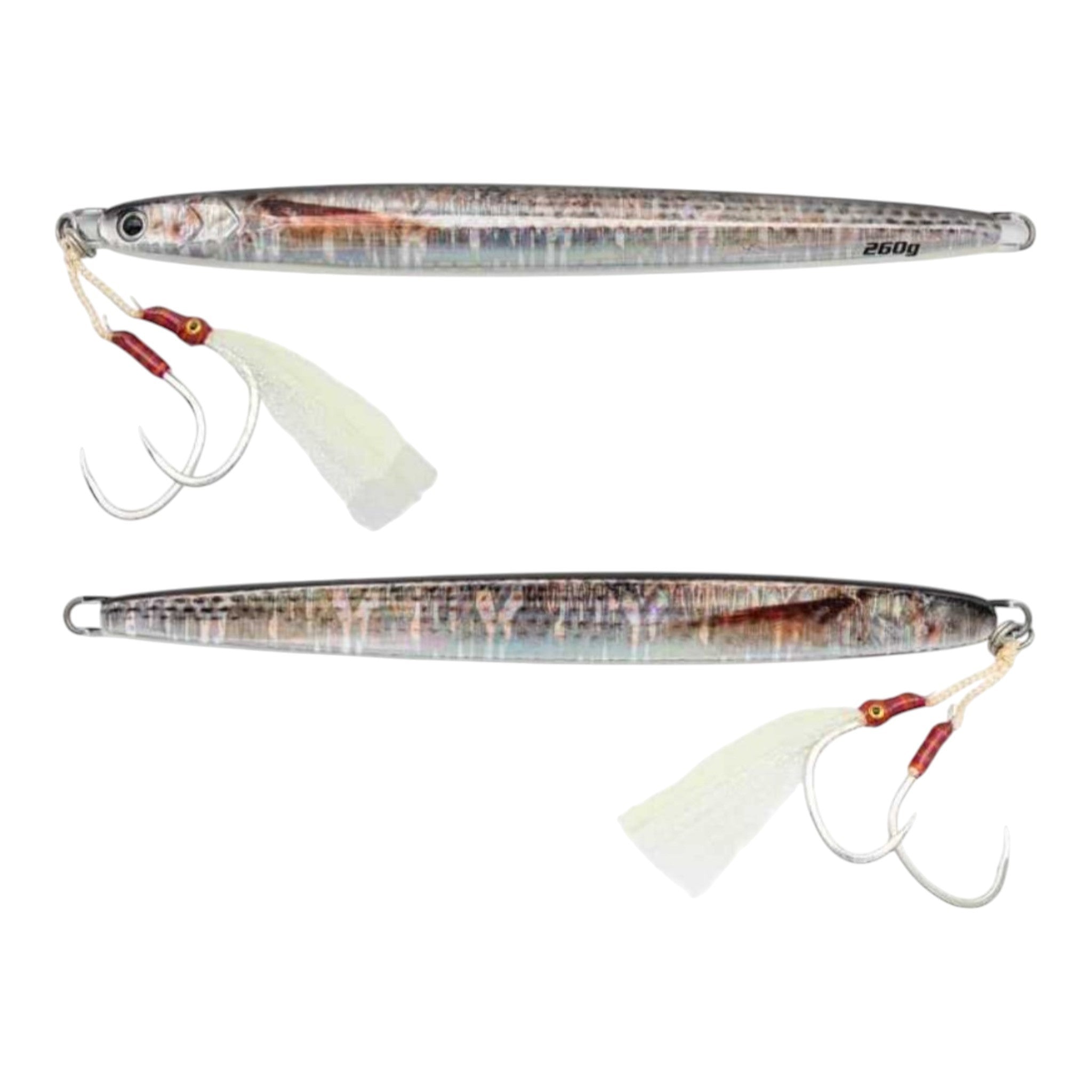 Blue Crab Hyper-Realistic Long Jigs - Real Mullet - 180g