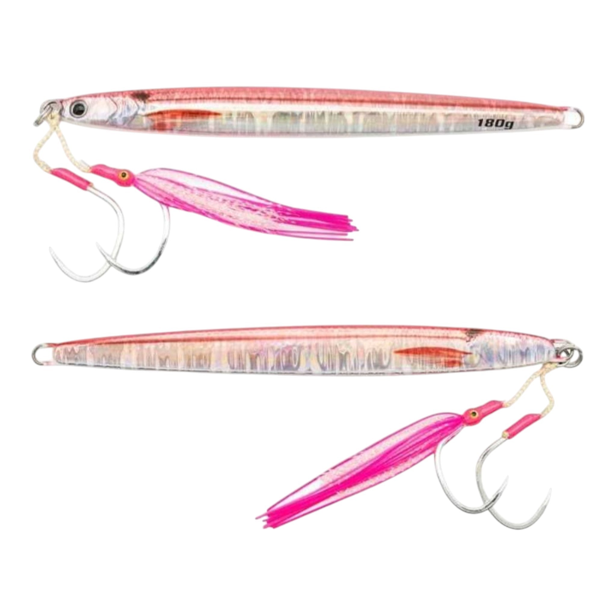 Blue Crab Hyper-Realistic Long Jigs - Candy Pink - 180g