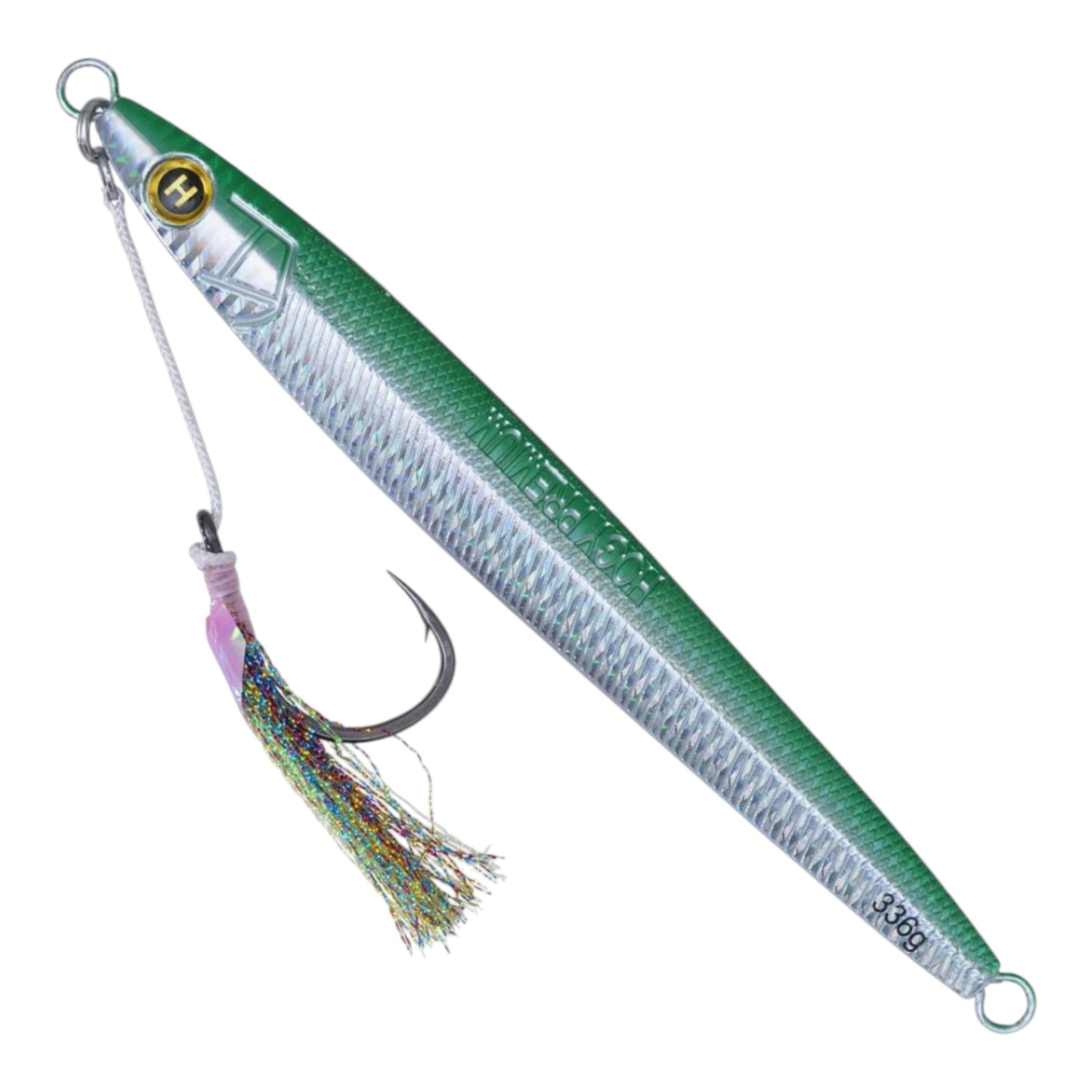 12oz (8") Sand Eel Jig - Green