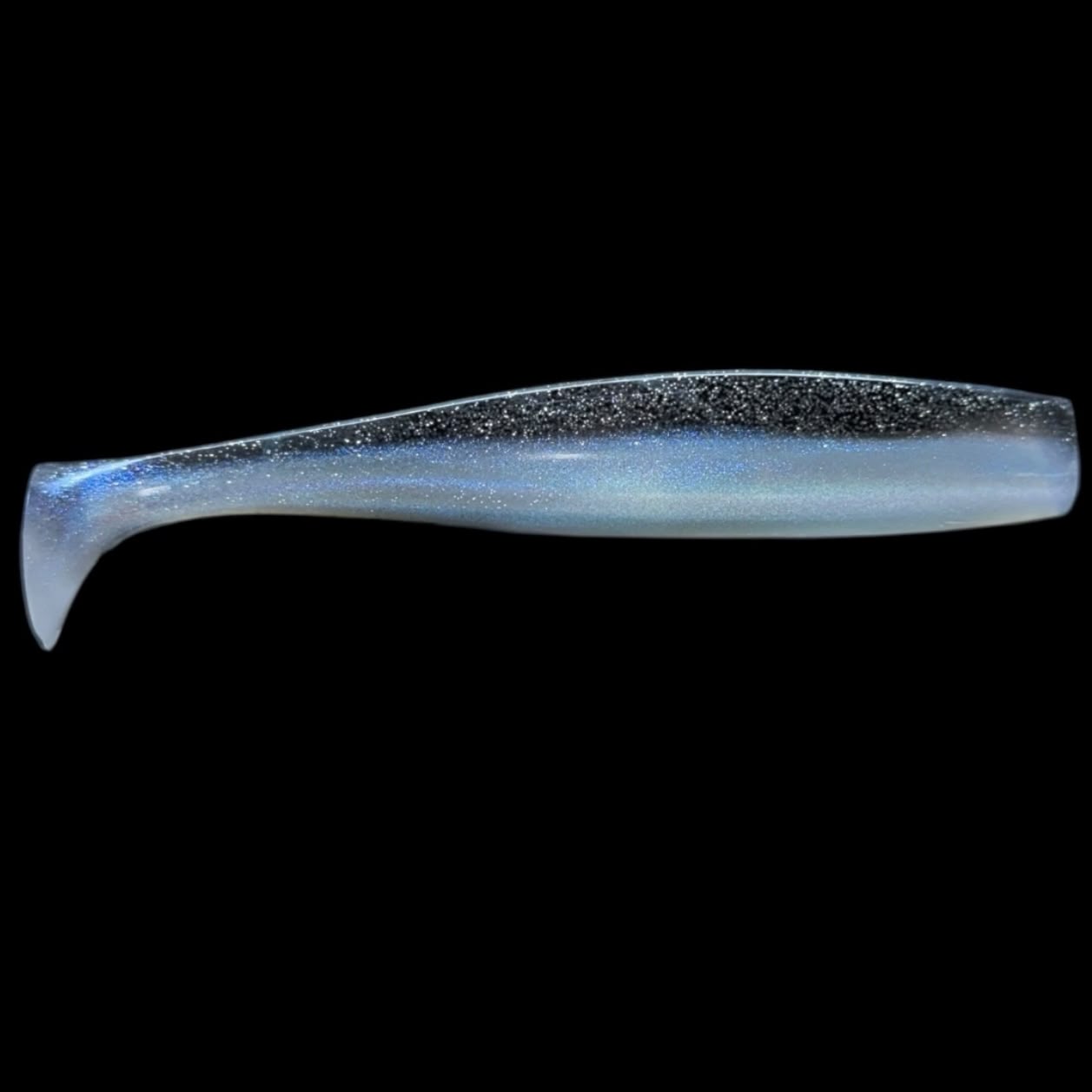 Invincibe jigs 7" Seam Swimmer Paddle Tail - Monkey Milk - 3 Per Pack