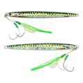 Blue Crab Hyper-Realistic Long Jigs - Green Mackerel - 180g