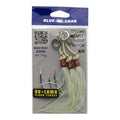 Blue Crab Jigging Assist Single Hook - 3 Hooks Per Pack - 9/0 -UV + Lumo