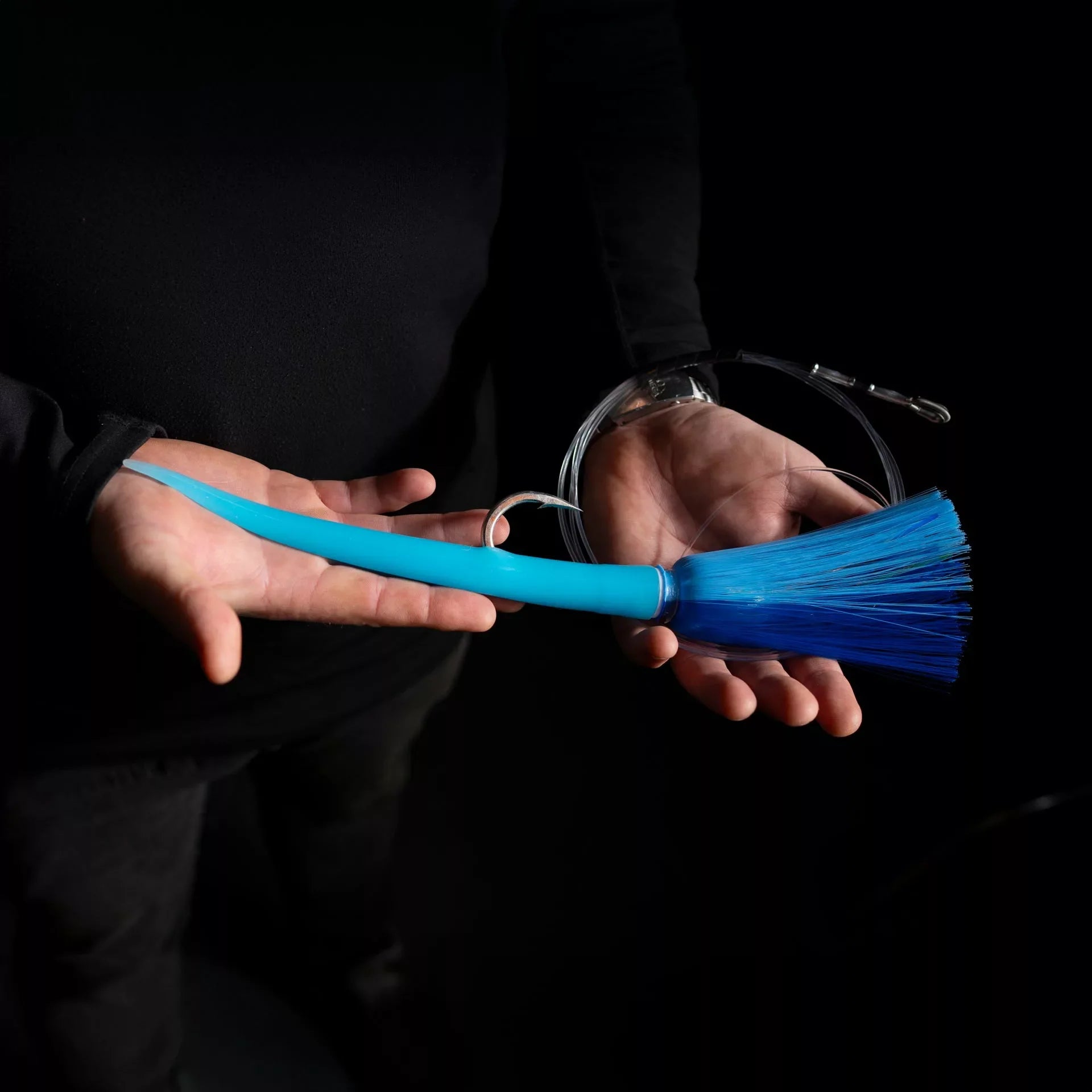 Glow Blue Ahi Head (5.5oz)