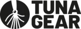 Tuna Gear Dark Logo that redirects to the home page